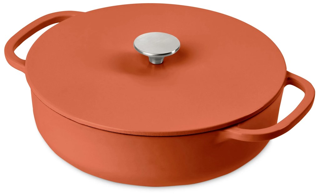 Liatinový pekáč a panvica