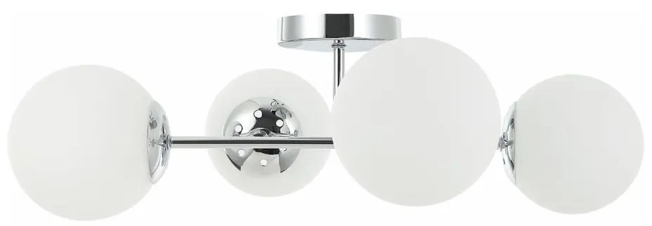 Prisadený luster MADDIE 4xE14/5W/230V lesklý chróm