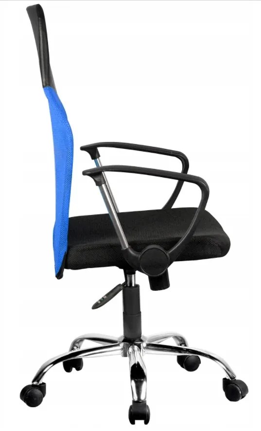 Otočná stolička Nemo čierno-modrá
