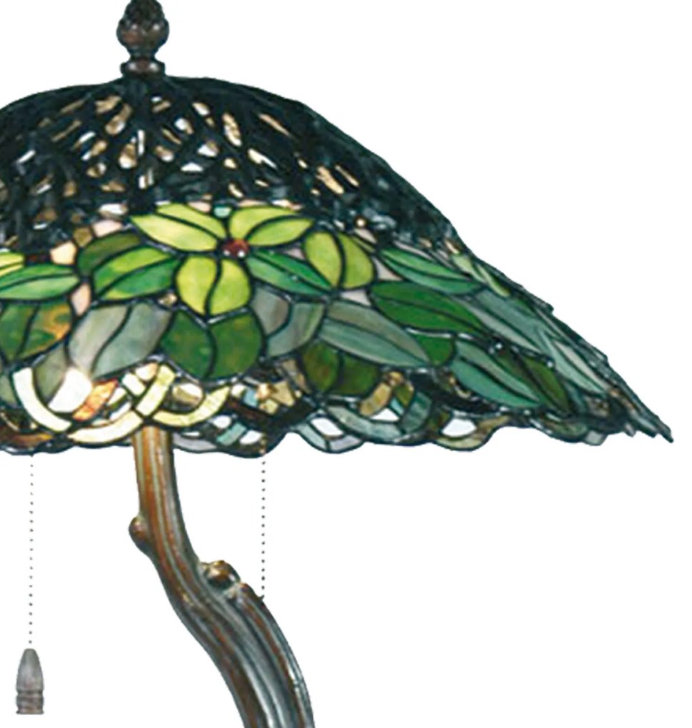 Tiffany lampa do obývačky PARADISO Ø47*58