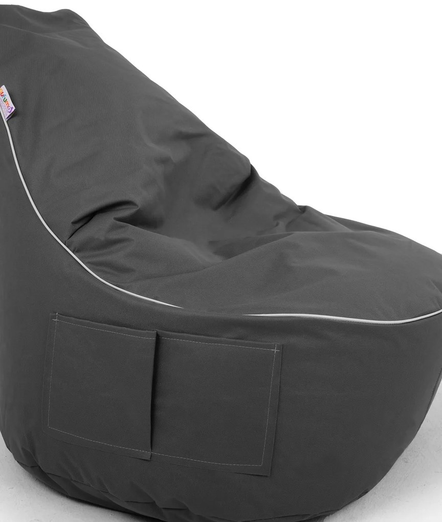 Nepremokavé sedacie vrecko Golf sivé