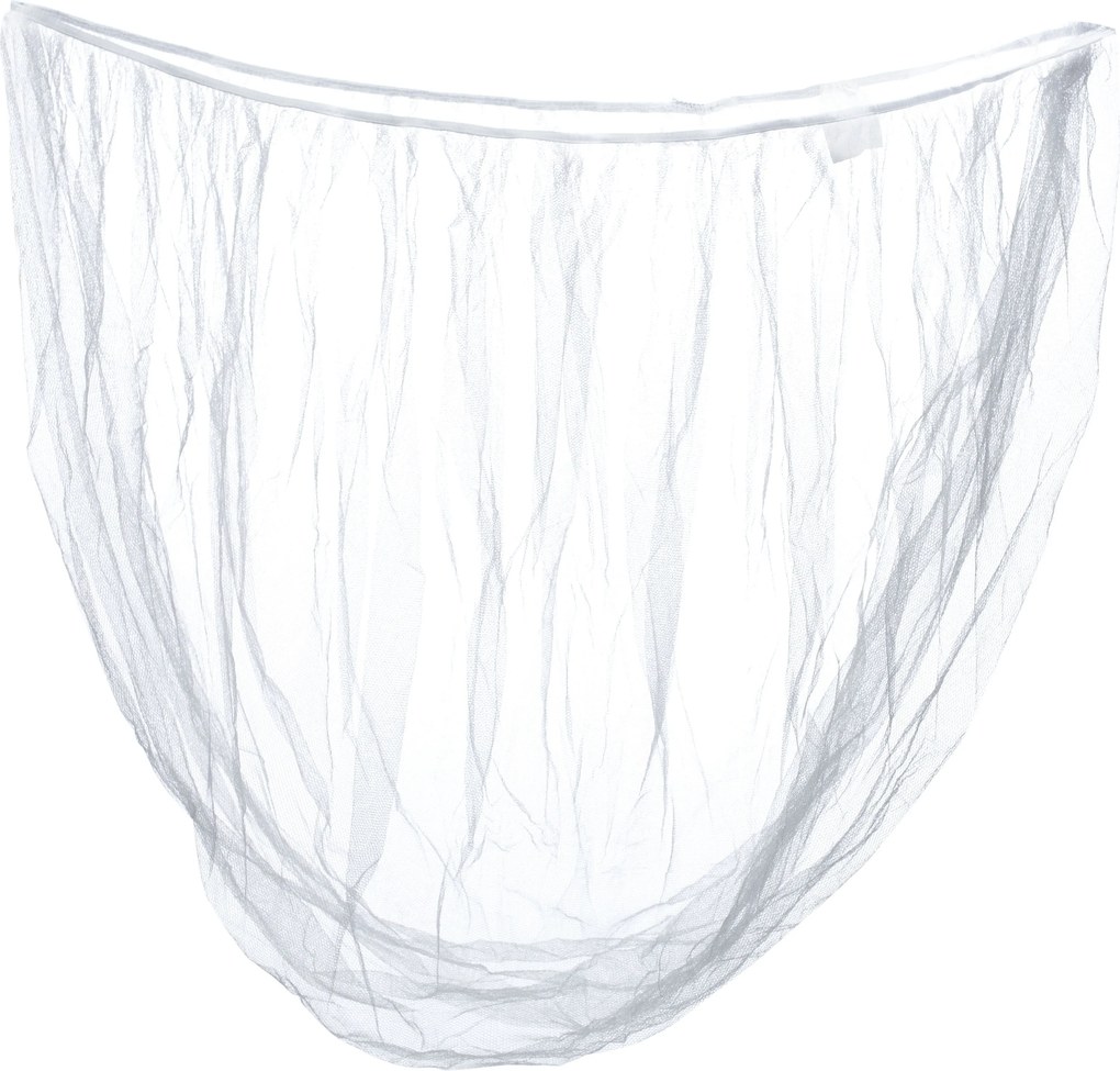 KIK Elastická moskytiéra na kočík 140 cm biela – univerzálna ochranná sieťka proti hmyzu