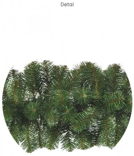 Adal 3D umělá vánoční girlanda jehličí 300 × 40 cm