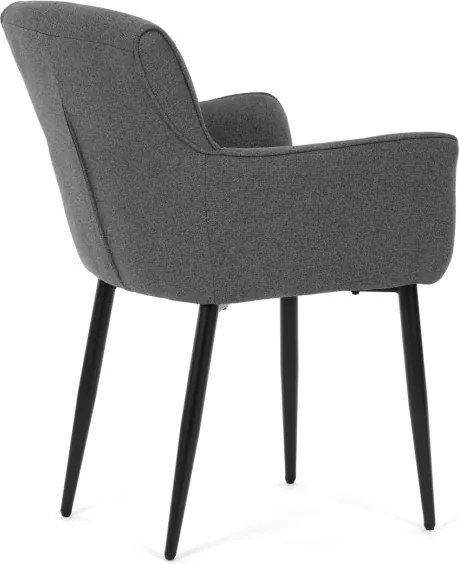 Jedálenská stolička sivá DCH-J2159 GREY2