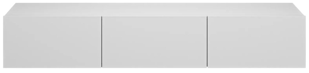 Závesný TV stolík Dallas 160 cm biely