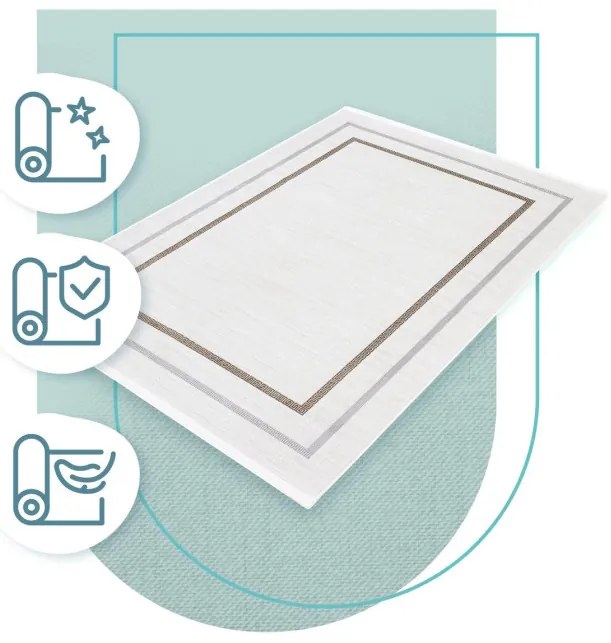 Koberec Luna Quadro Cream