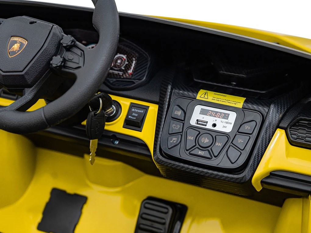 Ramiz Vozidlo Lamborghini Revuelto XL žlté