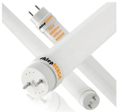 BERGE LED trubica - 150 cm - T8 - 20W - 2520lm - 140LM/W - 4000K