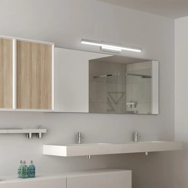 Rabalux LED kúpeľňové svietidlo nad zrkadlo John 1x18W | 1300lm | 4000K | IP44 - chróm