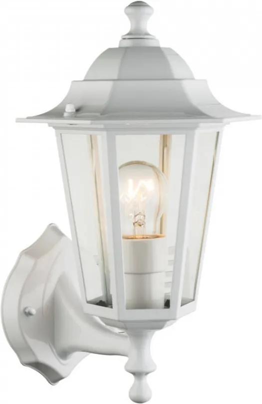 Globo 31870 Vonkajšie Nástenné Lampy ADAMO biely hliník 1 x E27 max. 60w IP43