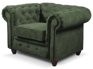 Kreslo Infinity Chesterfield Čierna