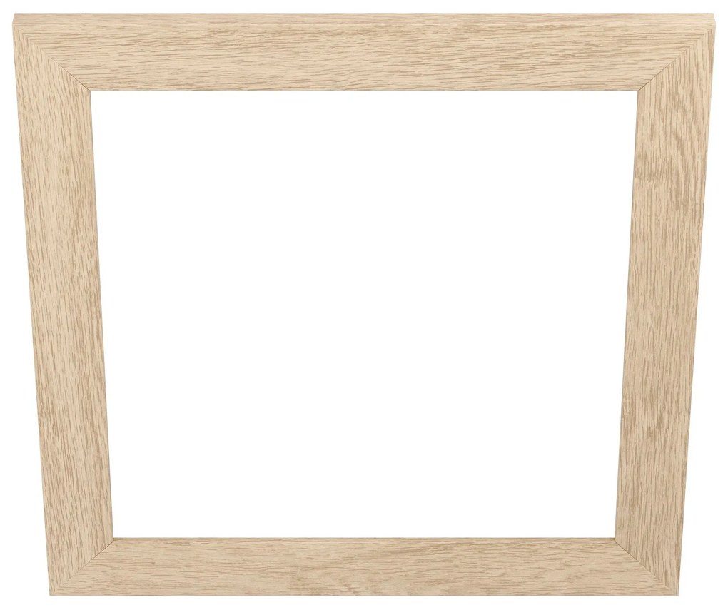 EGLO Drevený rámček k LED panelom SALOBRENA-F, 50x50cm, štvorcový, svetlý hnedý