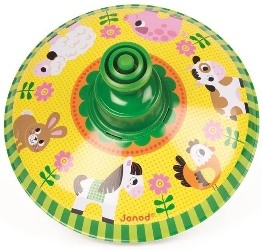 Tradičný kovový hudobný kolotoč vĺčik