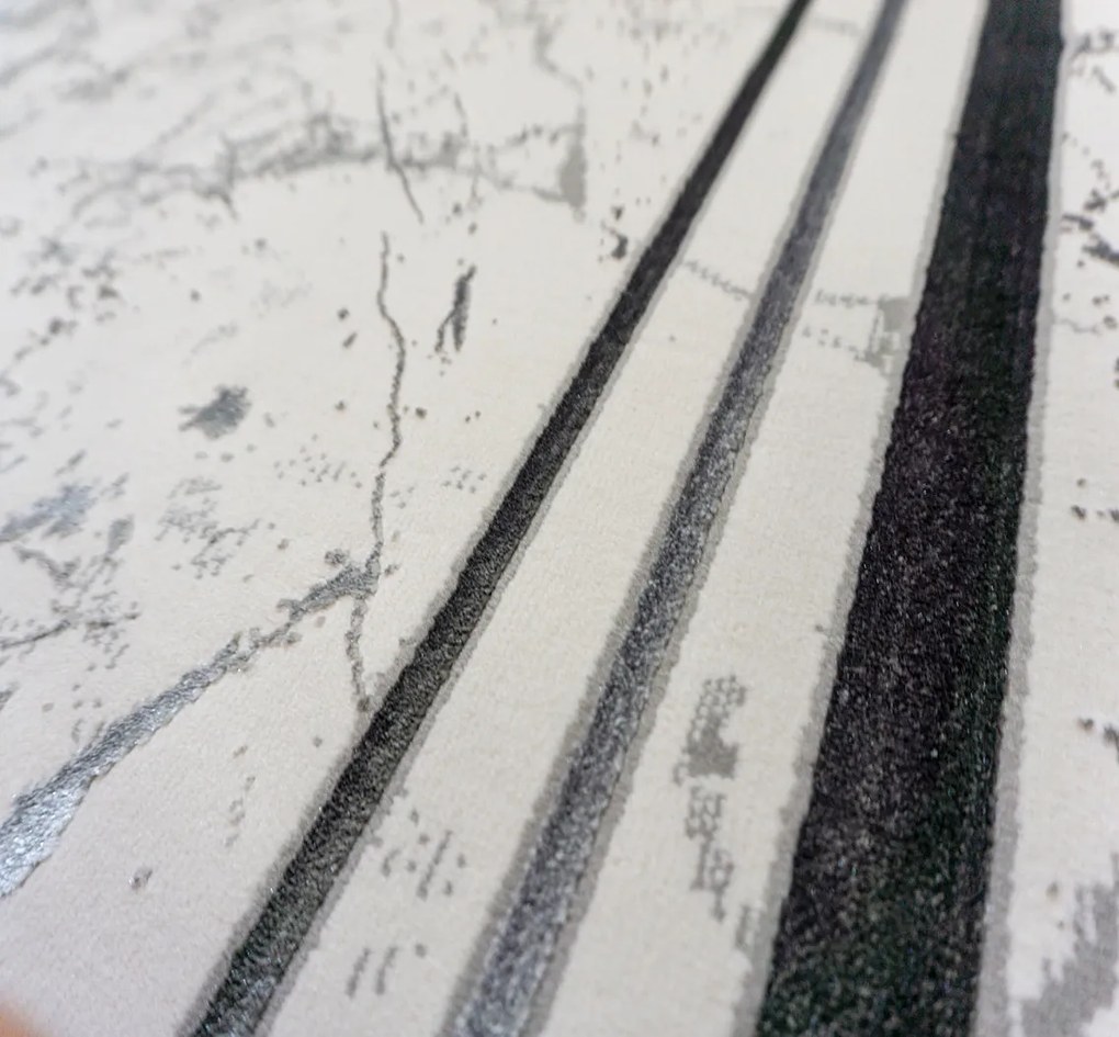 BE Koberec Allianz 6309 GREY – sivý obdĺžnikový Rozmer: 160x220 cm