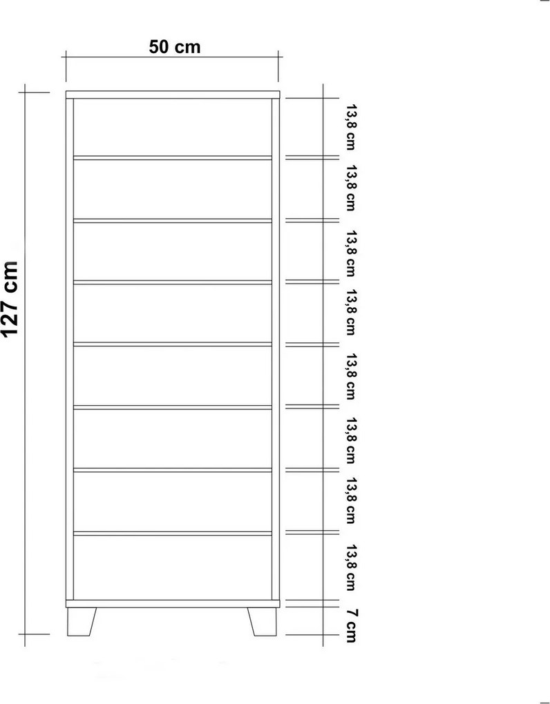 Skrinka na topánky Vegas Cats White