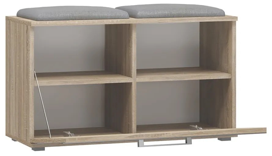 Botník (skrinka na topánky) Oasis 1 (dub sonoma). Akcia -20%. Vlastná spoľahlivá doprava až k Vám domov. 1132597