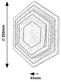 Rabalux 71113 - LED Stropné svietidlo BITSI LED/23W/230V 3000/6000K