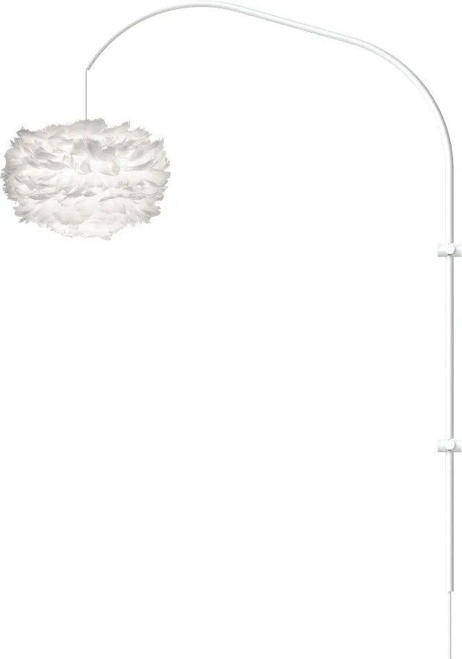 Biela kovová lampová noha 123 cm Willow – UMAGE