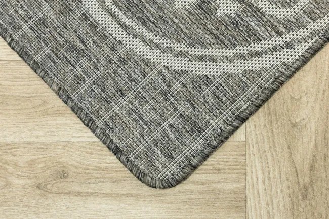 Koberec / Behúň FLEX 1907/P91 hnedý / sivý