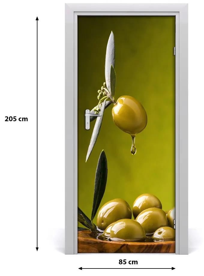 Fototapeta na dvere samolepiace oliva z oliviek 85x205 cm