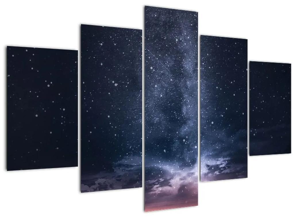 Obraz oblohy s hviezdami (150x105 cm)