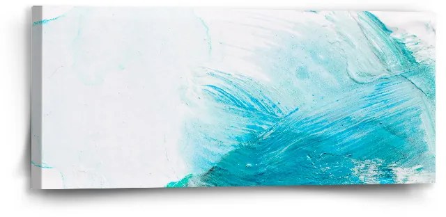 Sablio Obraz Abstraktné farby - 110x50 cm