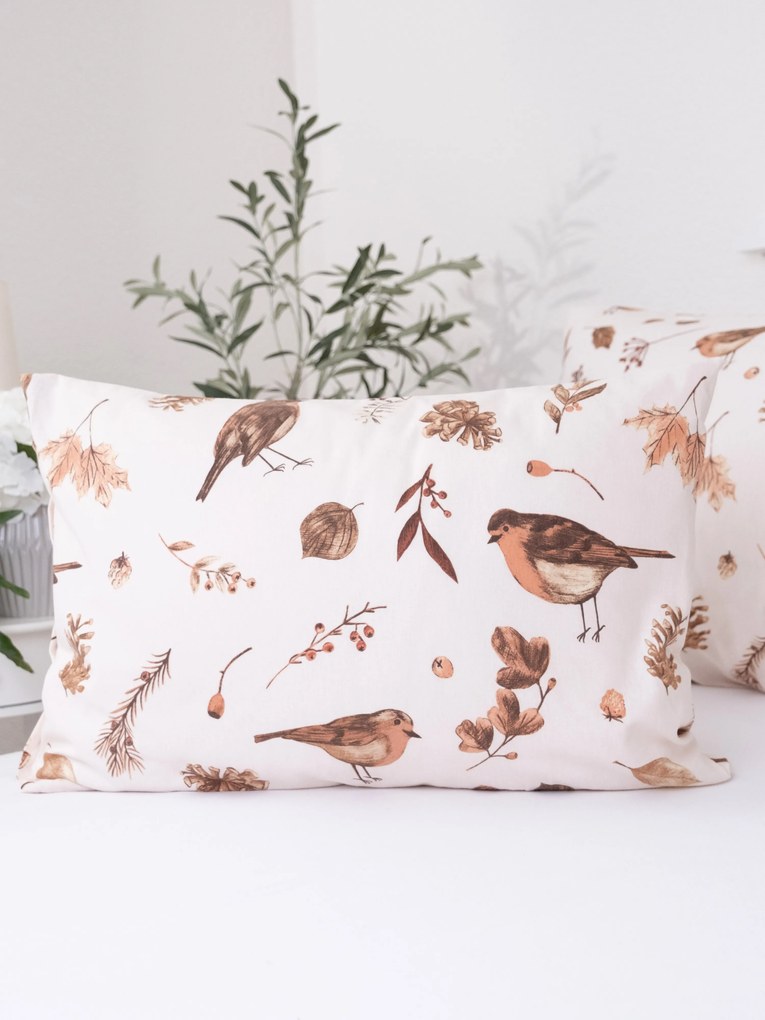 Flanelová obliečka na vankúš 50 x 70 cm - Anita