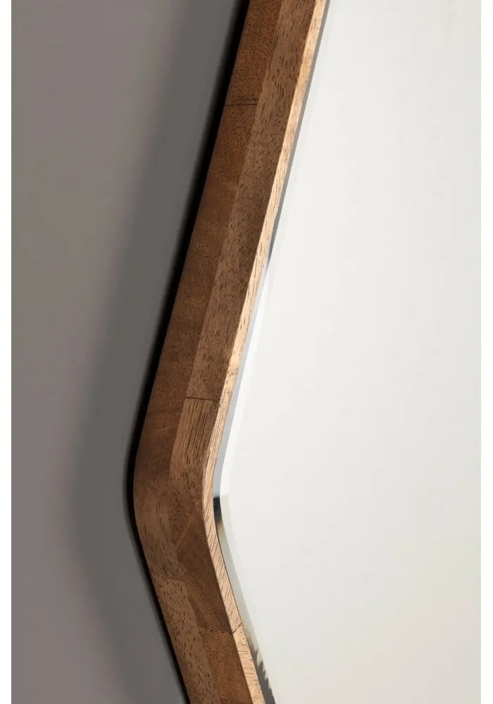 Nástenné zrkadlo s dreveným rámom 41,5x50 cm Bryn – Dutchbone