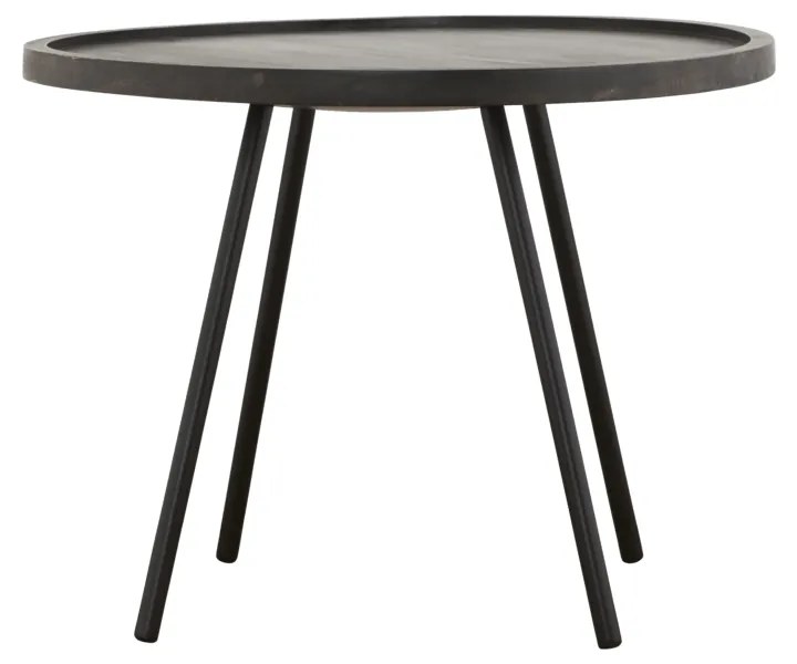 Hnedý okrúhly stolík Juco Ø60x45 cm ∅ 60 × 45 cm