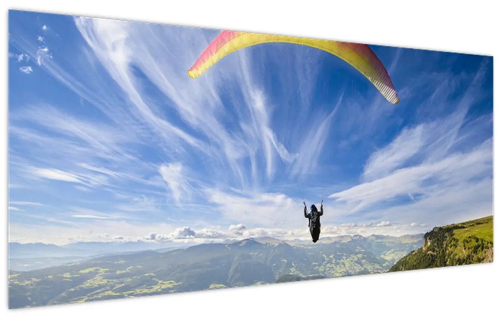 Obraz - Paragliding (120x50 cm)