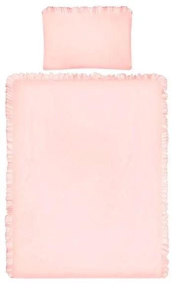 BELISIMA 3-dielne posteľné obliečky Belisima PURE 90/120 pink