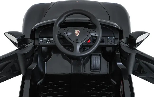 Elektrické autíčko Porsche 911 Carrera čierne