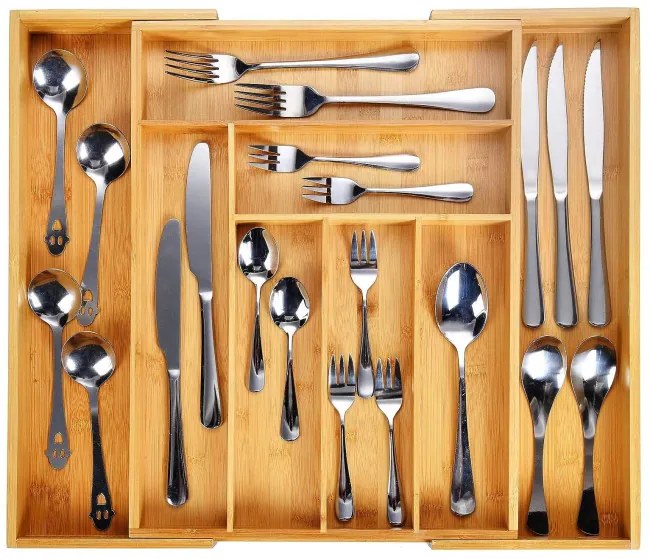 Organizér na príbory IKAR bambusový