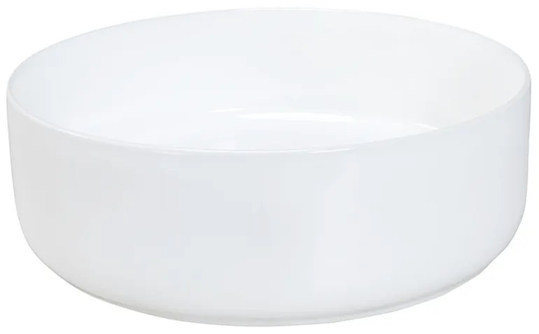 Súprava keramického umývadla na dosku a výpuste MAJA biela