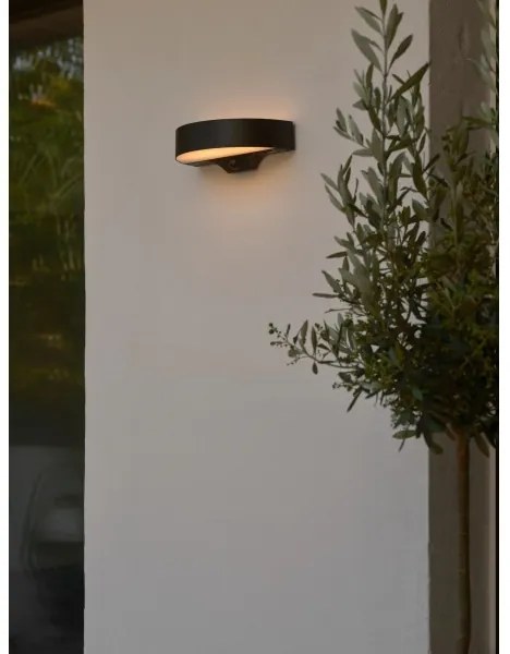 Nordlux - LED solárne nástenné svietidlo MONAY LED/5W/5V IP44 so senzorom