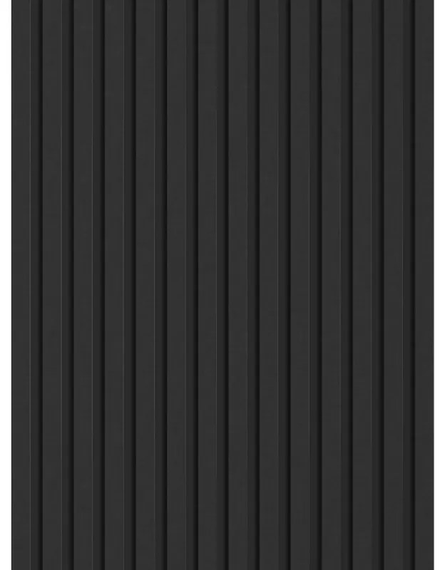 Mexen Lam-B, stenové lamely 275 × 31,5 cm, HDF doska 4 mm, ľan čierny, S100-275317-2812-069