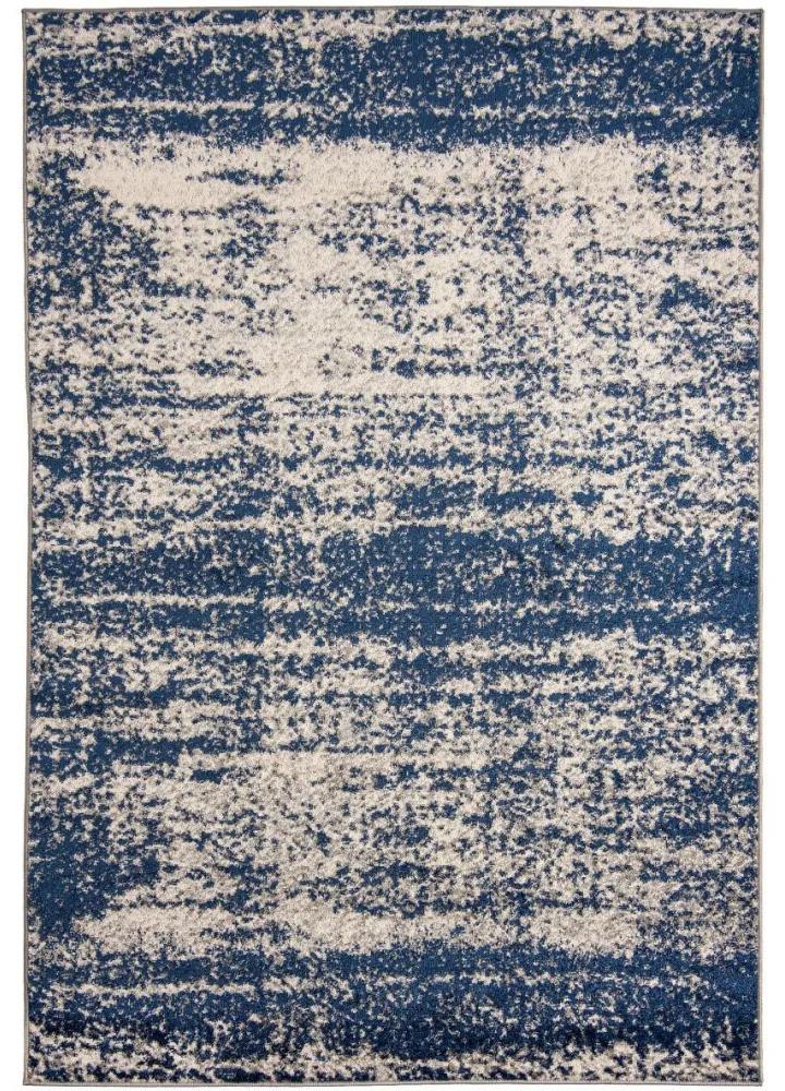 Kusový koberec Spring modrý 80x200cm