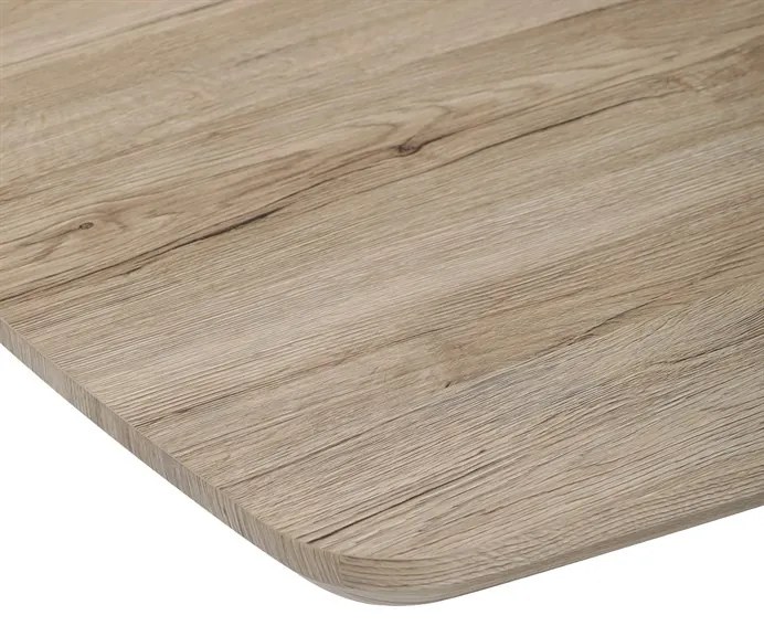 Autronic BONTEC Jedálenský stôl 165x90cm, mdf, dub san remo, HT-W1570 SRE Farba: Prírodné