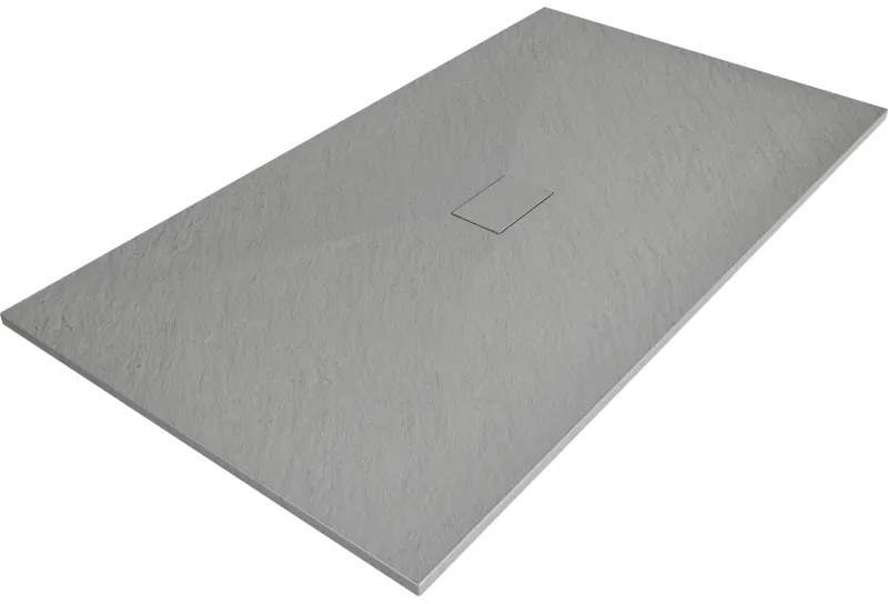 Mexen Hugo, SMC obdĺžniková sprchová vanička 160 x 100 cm, šedá, 42611016