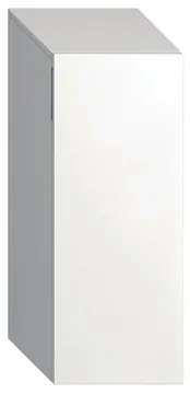 JIKA CUBITO stredná skrinka, ľavá 81 x 32 x 32,2 cm lesklá biela