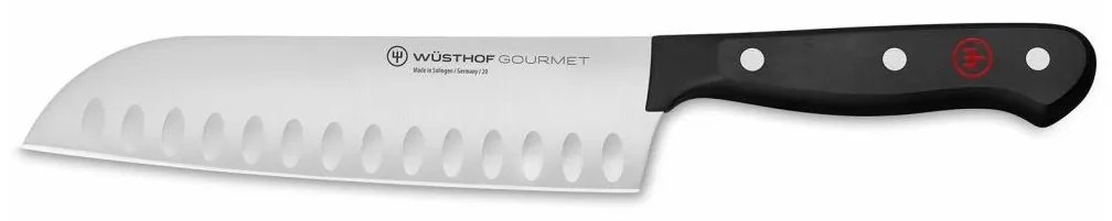 Wüsthof - Kuchynský nôž japonský GOURMET 17 cm čierna
