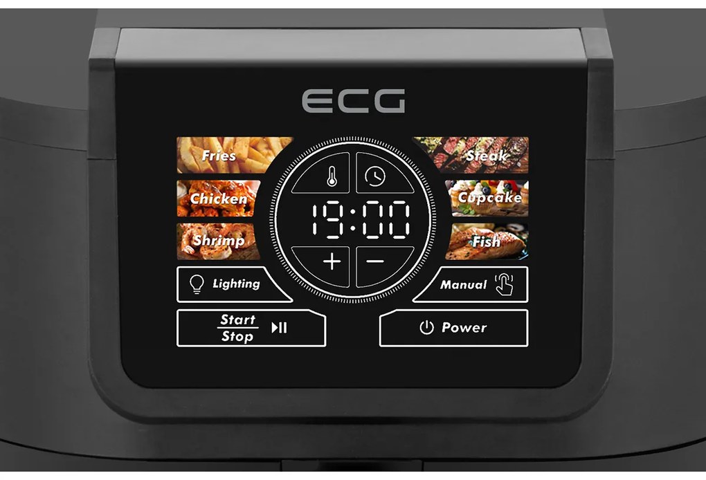 ECG AF 8020 Ai Slim teplovzdušná fritéza