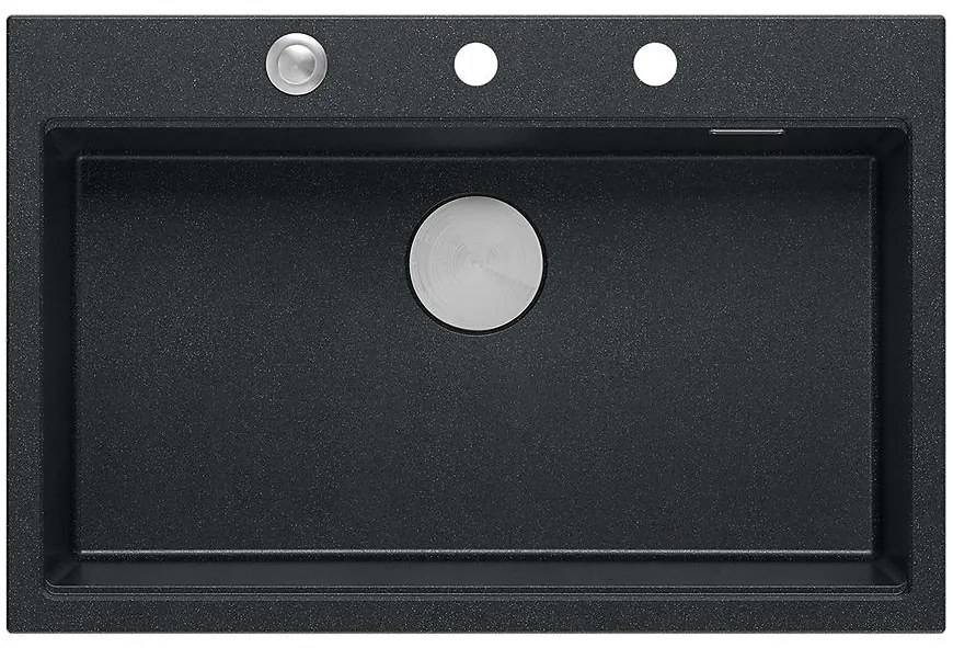 Drez Mario 110 granit čierna 750490x240