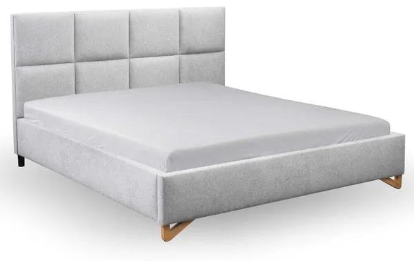 Čalúnená posteľ Avesta 180x200, sivá, bez matraca