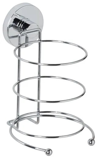 WENKO 20896100-Držiak na fén VACUUM-LOC MILAZZO 12x17 cm lesklý chróm