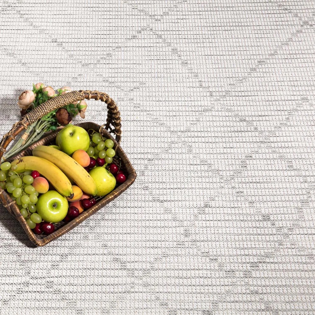 Dekorstudio Šnurkový behúň PALM 3526 - sivý