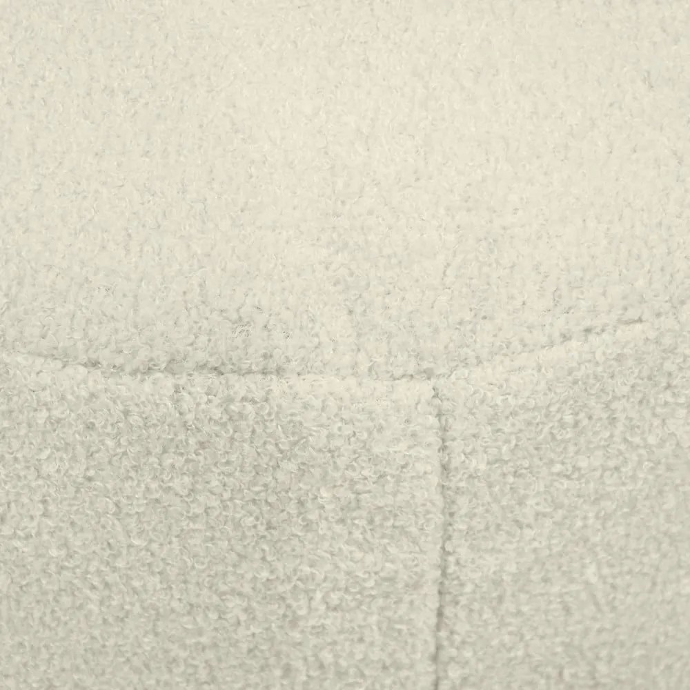 Svetlosivý sedací vak z textílie buklé Mini – SLOWDOWN