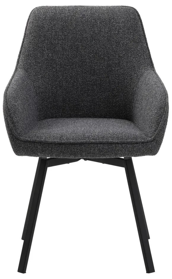 Sivá jedálenská stolička Alma – Unique Furniture