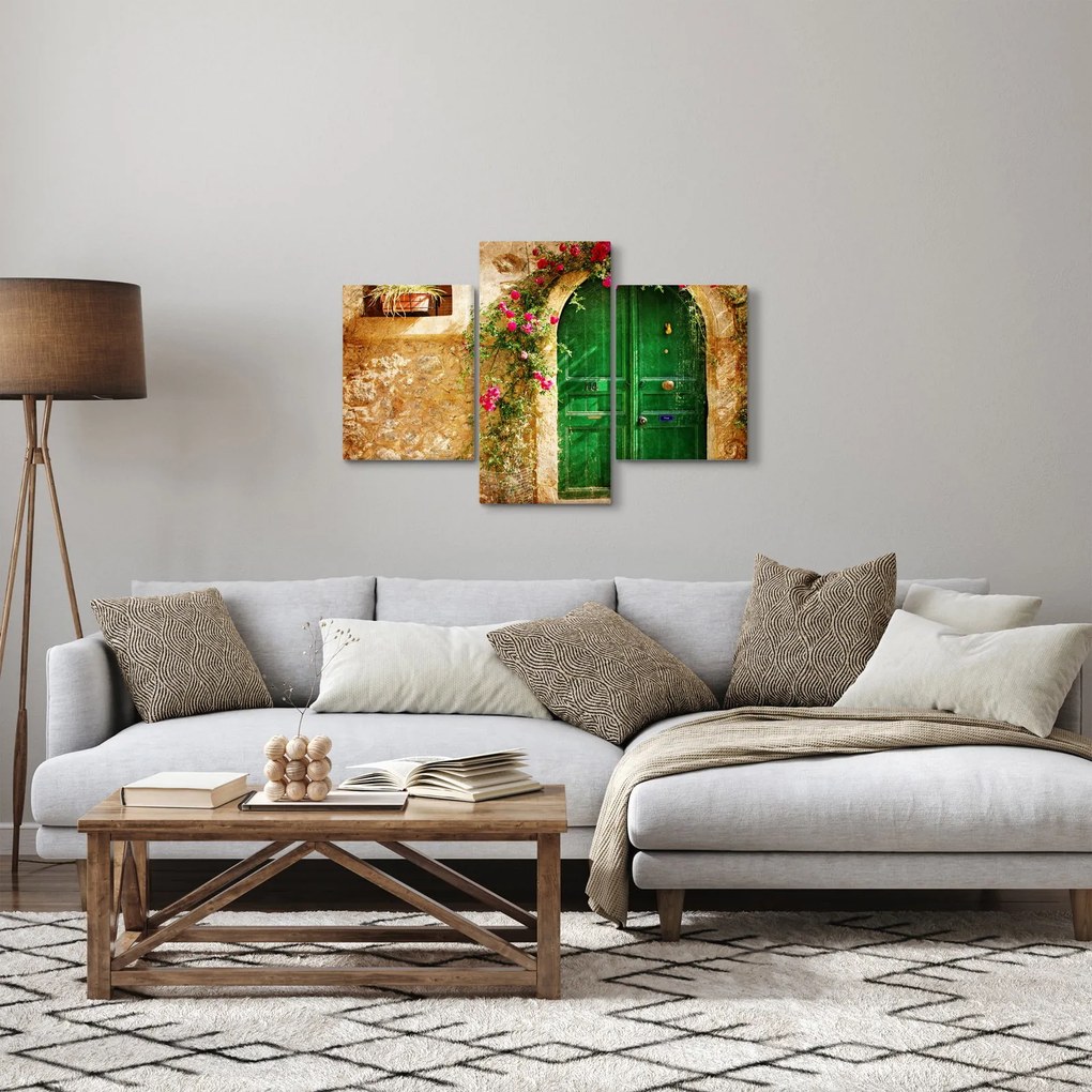 Obraz starých dverí (90x60 cm)