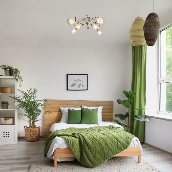 Brilagi - Prisadený luster FLORA 6xE14/60W/230V